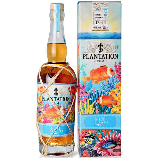 Plantation Rum Fiji 2009 One Time Limited Edition 49,5% vol. 0,70l in Geschenkbox