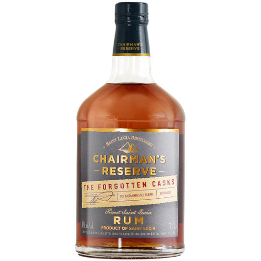 Rum Chairman´s Reserve „The Forgotten Casks“ 5 - 11 Jahre gereift  40% vol. 0,7l