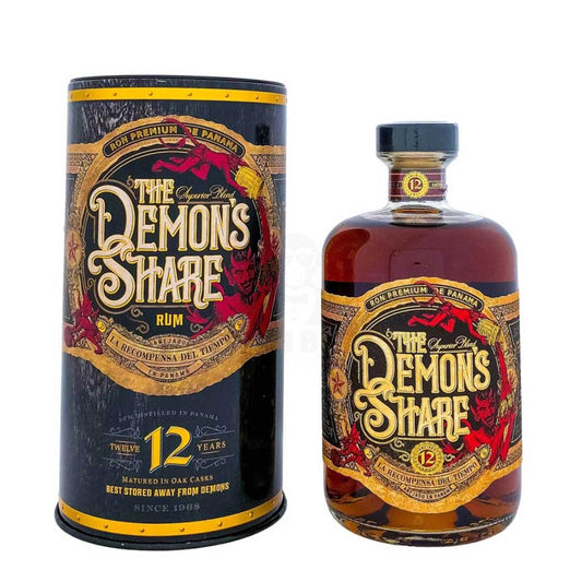 The Demon´s Share Rum 12 Jahre gereift 41% vol. 0,7l in Geschenkbox