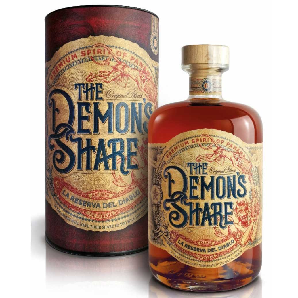 The Demon´s Share Rum  6 Jahre gereift 40% vol. 0,7l in Geschenkbox
