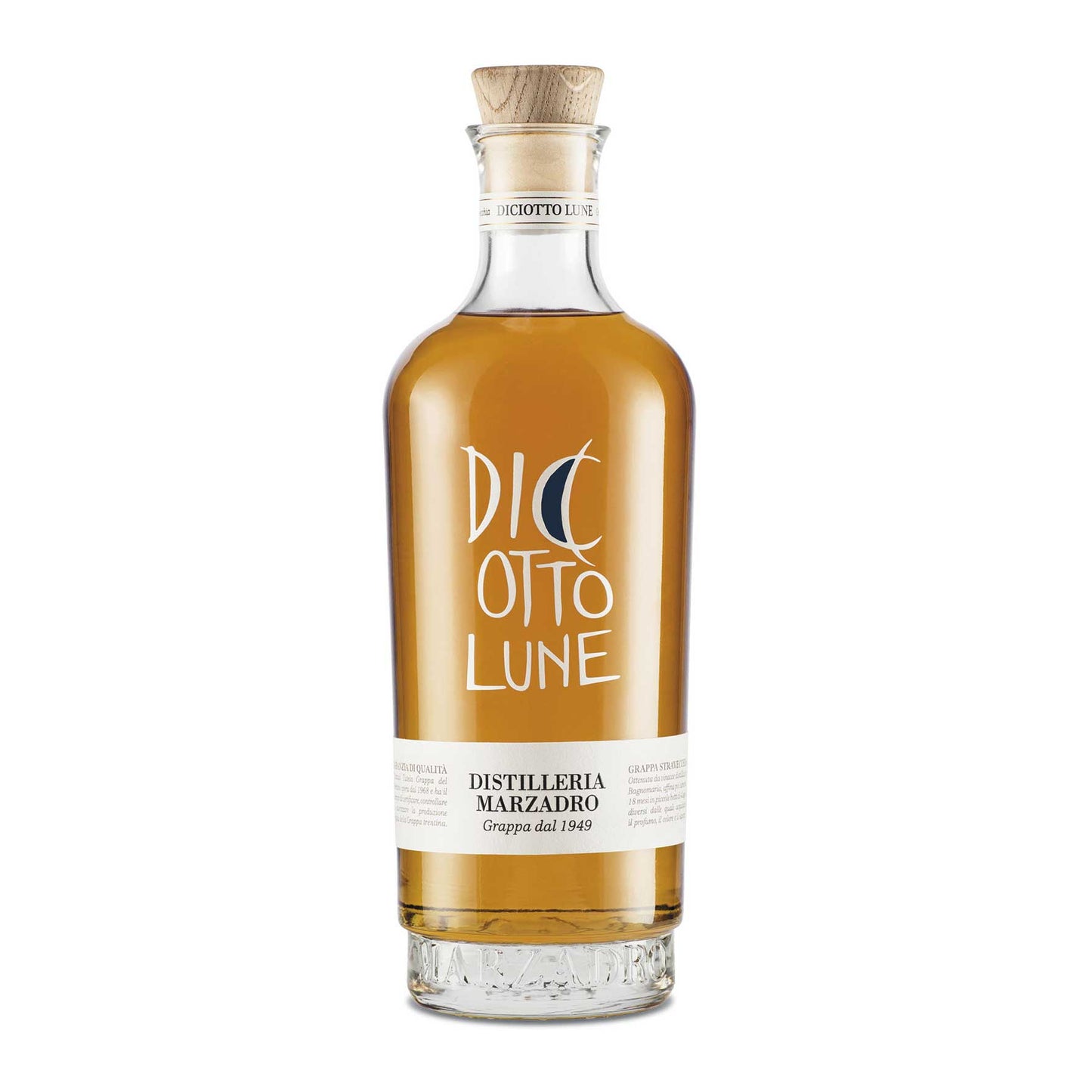 Marzadro Grappa Le Diciotto Lune 41% vol. 0,70l